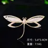 2025 Nueva Moda Exquisita Flor Animal Ópalo Serie Broche Diseño Corsage de Circonio Micro de Alta Calidad