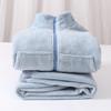 Conjunto de Pijama de Franela para Niños, Estilo Padre-Hijo Pijama de Felpa, Ropa para el Hogar de Otoño e Invierno, Nuevo Vellón Coral Espesado