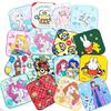 Toalla Pequeña Cuadrada Estampada Japonesa de 20*20cm, Toalla Pequeña de Poliéster con Dibujos Animados de Anime Estampado por Transferencia de Calor de Microfibra