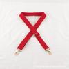 En stock Bolso Color Sólido Correa de Hombro 2.5CM Ajustable Correa para Bolso Bandolera Duradera Antideslizante Correa de Repuesto para un Hombro