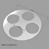 Cubo para Cocinar Fideos con Tablero Divisor de Múltiples Agujeros para Uso Comercial, Separador de Placa de Múltiples Agujeros para Fideos Secos Calientes y Dumplings, Red para Separación de Residuos