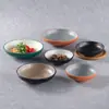Chapéu de Bambu Melamina Tigela Rasa Criativa Prato Conceito Artístico Utensílios de Mesa Tigela de Arroz Tigela de Sopa Tigela de Macarrão Tigela de Legumes Tigela de Salada de Melamina