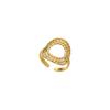 Anillo de acero inoxidable de moda con el mismo estilo de libro de equitación rojo que no se cae para mujer, anillo de acero de titanio de 18 quilates de alta gama, ligero y de lujo.