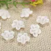 Acessórios de flor de cerâmica fria plana baixa de 15mm material DIY para capa de celular brincos presilha infantil material para joias atacado