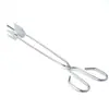 Pegadores de Pão, Pegadores de Comida, Pegadores de Comida para Churrasco 26cm, Pegadores de Comida de Aço Inoxidável para Hotel, Pegadores de Carvão para Churrasco, Pegadores de Pizza Bolo