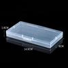 Caja de plástico transparente caja para trajes caja de embalaje para joyas caja para medicamentos caja para piezas caja para elementos caja de embalaje caja de almacenamiento