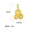 Colgante de Oro Circonita Gota de Aceite Colgante Pulsera Moda Accesorios para Mujer Fiesta Celebración Luna Cielo Estrellado Joyería