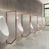 Mampara de Vidrio para Urinario de Acero Inoxidable Pantalla Protectora Antisalpicaduras para Urinario de Baño Público de Hotel Centro Comercial Habitación de Hombres