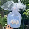 Canasta de Mano Arcoíris Regalo de Regreso Luna Llena del Bebé Año Viejo Banquete de los Cien Días de los Niños Regalo de Acompañamiento Caja de Regalo de Cumpleaños Tejida