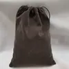 Bolsa de Franela con Manchas Joyería de Franela Bolsa para Joyería Bolsillo de Cordón para Joyería Bolsa de Franela para Auriculares Logotipo Imprimible