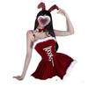 Cosplay de Conejita Sexy de Navidad Cosplay Lencería Sexy para Mujer Set de Vestido Dulce