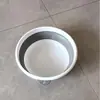 Cesta escurridora telescópica plegable, lavabo para lavar verduras, cesta para lavar verduras, bandeja redonda para frutas de sala de estar, bandeja para lavar frutas, cesta de frutas plegable de cocina