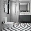 Pegatinas Antideslizantes para Piso de Baño Impermeables y Resistentes al Desgaste Papel Tapiz Autoadhesivo para Baño Pegatinas de Renovación para Piso de Cocina