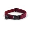 MIHA fan ha jefe nuevo gato mascota lazo collar campana gato collar lazo set