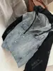 DestacadoYuran 26 Nueva Colección de Principios de Otoño: Chaqueta Vaquera con Capucha de Retazos Tejidos Falsa de Dos Piezas