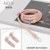 Hengjiang Wholesale Adecuado para Transformación de Bolso Longxiang Sin Perforar Hebilla de Cuero Genuino Correa de Hombro Colgante Cruzado Mini Correa de Hombro Accesorios de Compra Individual