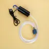 Bomba de oxígeno USB portátil acuario pecera piscicultura suministros de acuario bomba de oxígeno pequeña ultra silenciosa aireador de pesca