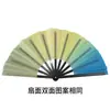 Abanico de Tai Chi del Mismo Estilo de Wang Xiaopo, Abanico Sonoro, Abanico de Kung Fu Tricolor, Abanico de Baile Doble Cara Alma China, Abanico Degradado