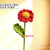 Tulipas Florescendo Buquê de Lã Feito à Mão Produto Acabado Presente Criativo para o Dia do Professor Decoração de Casa Margaridas Pequenas