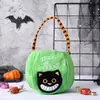 Decorações de Sacola de Doces de Halloween Sacola de Abóbora Portátil Crianças do Jardim de Infância Arranjo de Cena de Doces Sacola de Presente Sacola de Pano