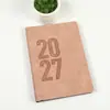 Caderno de Comércio Exterior Inglês Puro 2027 Planejador em Espanhol Caderno de Eficiência de 365 Dias Personalizável com Logo