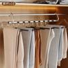 Perchero Plegable para Pantalones para Uso en el Hogar, Perchero con Pinzas para Pantalones, Perchero Multifuncional de Múltiples Capas para Pantalones, Organizador de Almacenamiento de Pantalones Antideslizante que No Deja Marca