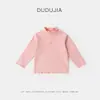 [Obtén USD 5 de descuento al comprar 2 artículos] Camiseta de manga larga Dudu para niña para otoño, Ropa infantil de moda para niñas