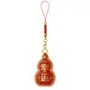 Calabaza de la Fortuna Dorada Prosperidad Conexión Pacífica Bendición Colgante de Riqueza Afortunada Pulsera DIY Hecha a Mano Colgante para Collar