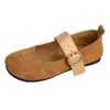 ¡Nuevos Modelos en Stock! Zapatos Planos de Moda Nuevos para Mujer de Primavera y Otoño, Suministro Directo, Mocasines Retro de Suela Gruesa sin Cordones, Suela Suave
