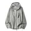 Ropa de protección solar de verano, chaqueta ligera y transpirable para hombres y mujeres, elegante abrigo para la piel, ropa de secado rápido de calidad para exteriores, top con capucha