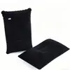 Almohada Inflable Portátil Rectangular, Almohada de Viaje de Forma Cuadrada con Soporte para Cuello Aterciopelado para Dormir en Trenes de Alta Velocidad, Personalizable