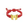 Anillo de Oro Puro 999 para Mujer, Estilo Nuevo, Anillo Trenzado de Cuerda Tejida Hecho a Mano, 24K, Venta al por Mayor para Regalos