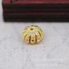 Yiwu Gold Ray nova cor banhado a ouro DIY noiva antigo cocar cos pulseira cocar acessórios de miçangas B821