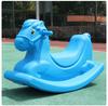 Caballo Mecedor Infantil Caballo de Troya Caballo Mecedor para Niños Plástico Anticaída Caballo Mecedor Antivuelco Juguetes para Bebé para Exterior