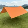 Toldo para Sombrilla de Camping al Aire Libre, Toldo con Recubrimiento Negro, Toldo para Exteriores con Recubrimiento Protector Solar Espeso, Toldo Grande Impermeable para Camping