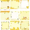Notas Adhesivas de Dibujos Animados de Venta Caliente Transfronterizas, Bloc de Notas Retro Estilo Ins, Notas Adhesivas Creativas de Animales, Reutilizables y Desprendibles