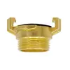 Conector de Cobre Tipo Rosca Manual Geka Conector para Tubería de Agua de 1/2 pulgada Geka Latón Rosca Macho Conector de Conexión Rápida