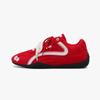 Tenis de Moda para Mujer Estilo Americano Rojos de Suela Blanda Cómodos, Zapatos Deportivos Casuales Versátiles Nuevos de Otoño