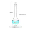 Matraz aforado vidrio transparente marrón 50/100/200/500/1000/2000ml botella volumétrica laboratorio químico