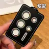 Cristal Templado de Alta Definición Adecuado para Varios Modelos Samsung, Película para Lente con Purpurina, Película para Cámara a Color Ojo de Águila de Posicionamiento