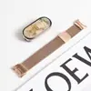 Adecuado para Xiaomi Mi Band 8/9/10/11 Xiaomi 11 Correa de Malla Magnética de Acero Inoxidable para Mujer Correa de Reloj Milanesa