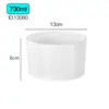 Tazas de Vidrio para Velas Multiespecificación, Tazas para Velas de Aromaterapia, Tazas Vacías, Tazas Portavelas de Fragancia para Hotel, Frascos Vacíos de Vidrio Impresos y con Spray de Color