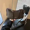Bolso de Mano tipo Dumpling Transfronterizo 2026 Nuevo Bolso de Mano Vintage para Mujer, Bolso Cruzado de Hombro Único con Diseño de Nicho, Bolso de Moda para Mujer