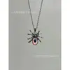 Comercio Exterior Punk Rock Retro Gótico Estilo Halloween Araña Colgante Collar Venta Directa de Fábrica Mayoreo