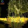 Wenlv Parque Escénico Espectáculo de Luces Luces Luminosas de Espigas de Arroz y Trigo Iluminación Exterior Decorativa Paisaje Luces de Caña