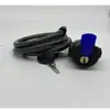 Candado para Bicicleta Candado Antirrobo Candado Portátil para Bicicleta de Montaña Candado para Bicicleta Eléctrica Candado de Cadena Candado de Cable 8*900mm