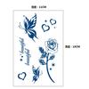 Brazo Medio Flor Brazo Calavera GZ Nuevo Degradado Herbal Semi-permanente Impermeable Simulación Pegatina de Tatuaje Mancha Transfronterizo Comercio Exterior