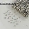 Rhinestones de Circonia Biselados de Fondo Plano 5A para Decoración de Uñas Mezcla de Mini Rhinestones Irregulares Decoraciones Blancas Súper Brillantes para Uñas Decoraciones de Rhinestone para Uñas Portátiles