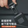 Correa de Seguridad para Coche con Extensión de Bayoneta Hebilla de Seguridad de Aleación de Zinc Correa para el Hombro Hebilla Colgante Fundida Hebilla de Correa de Tejido Multifunción