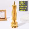Adornos de latón de la Torre Wenchang, artesanías de metal, nueve capas, trece capas, decoraciones para salas de estudio de estudiantes, adornos de cobre